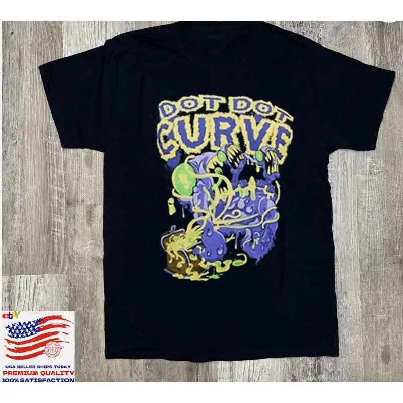 

Dot Curve Treasure Monster T Shirt Full Size S 5Xl