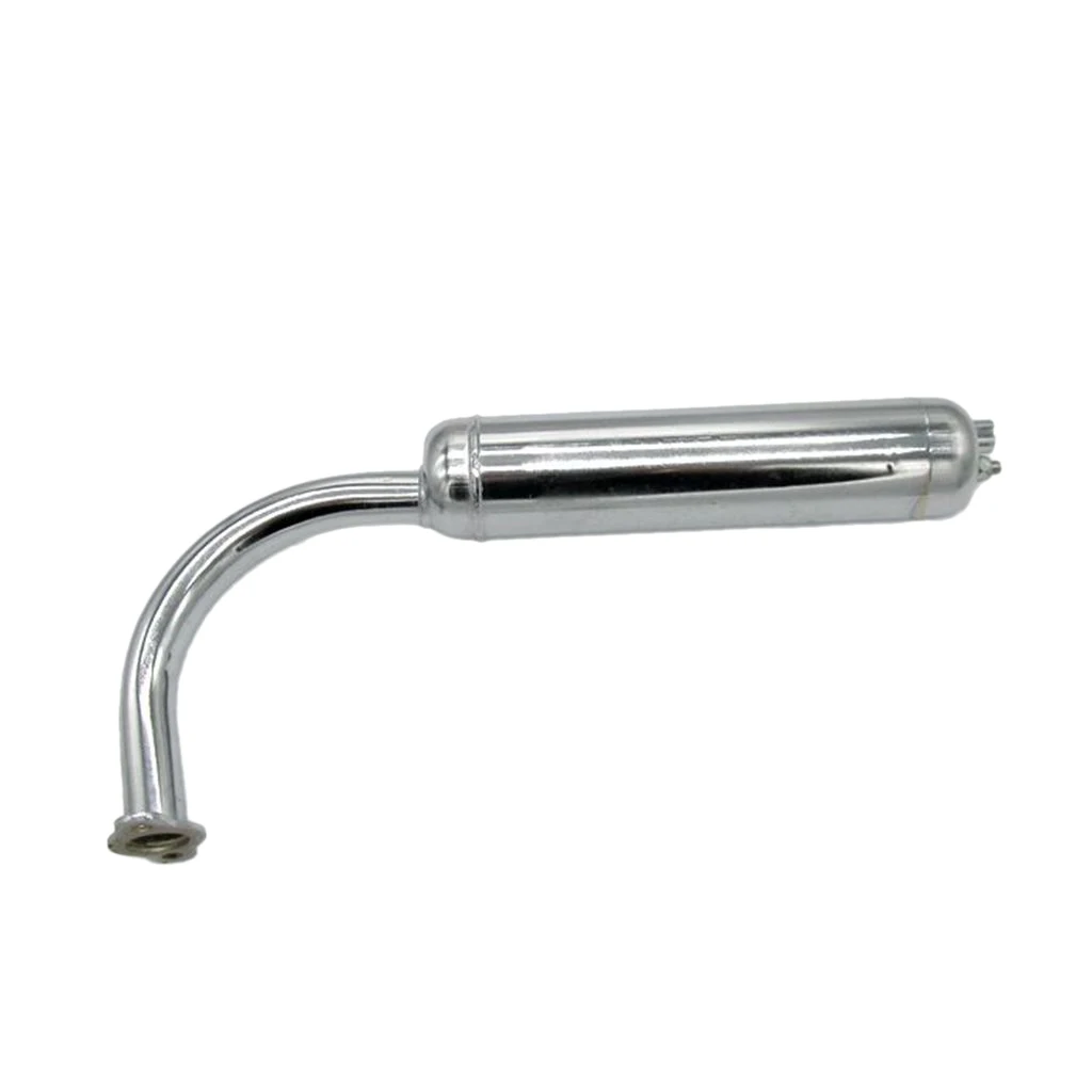 

Motorised Bicycle Engine Muffler Iron Sheet Accessory for Gas Powered Mini Bike Combustion 48cc 80cc