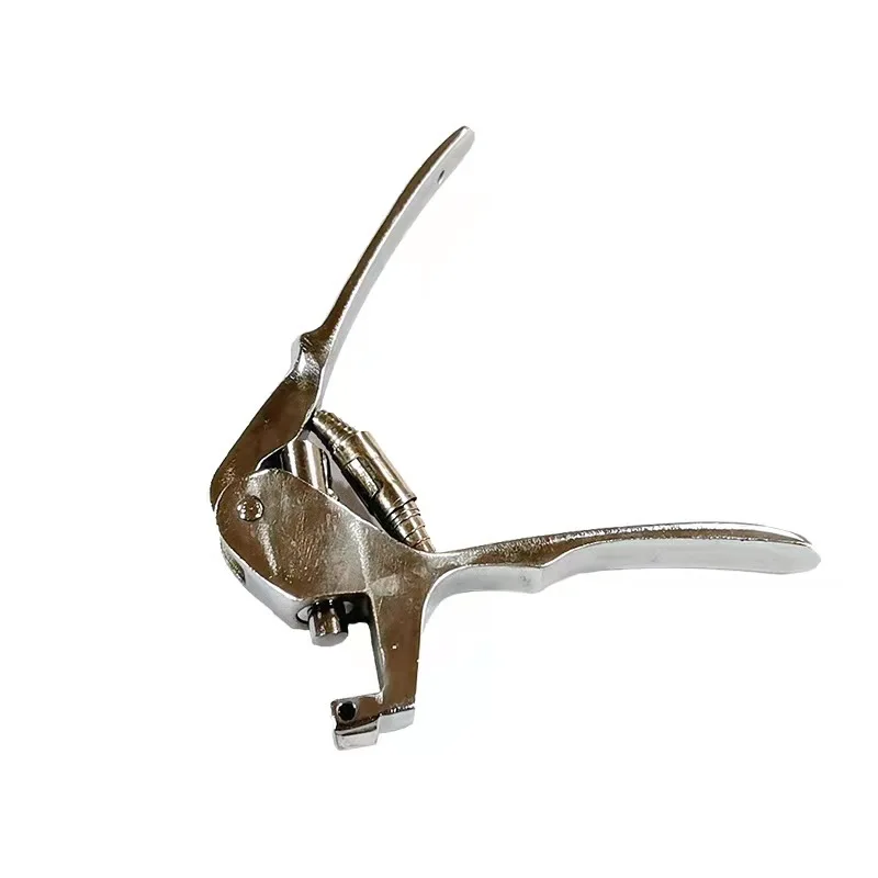 Typewriting printing pliers gold and silver 999 manual press engraving pliers steel seal tools jewelry marking to thousand plier