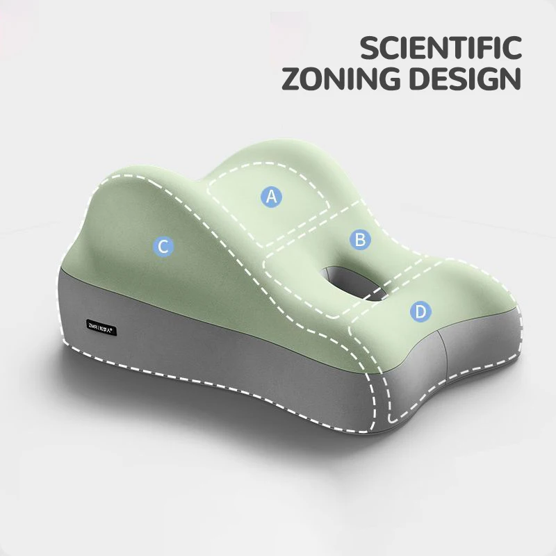 Multi‑Functional Ergonomic Memory Foam Wedge Pillow, Waist & Tummy Support Cushion for Bedroom Use