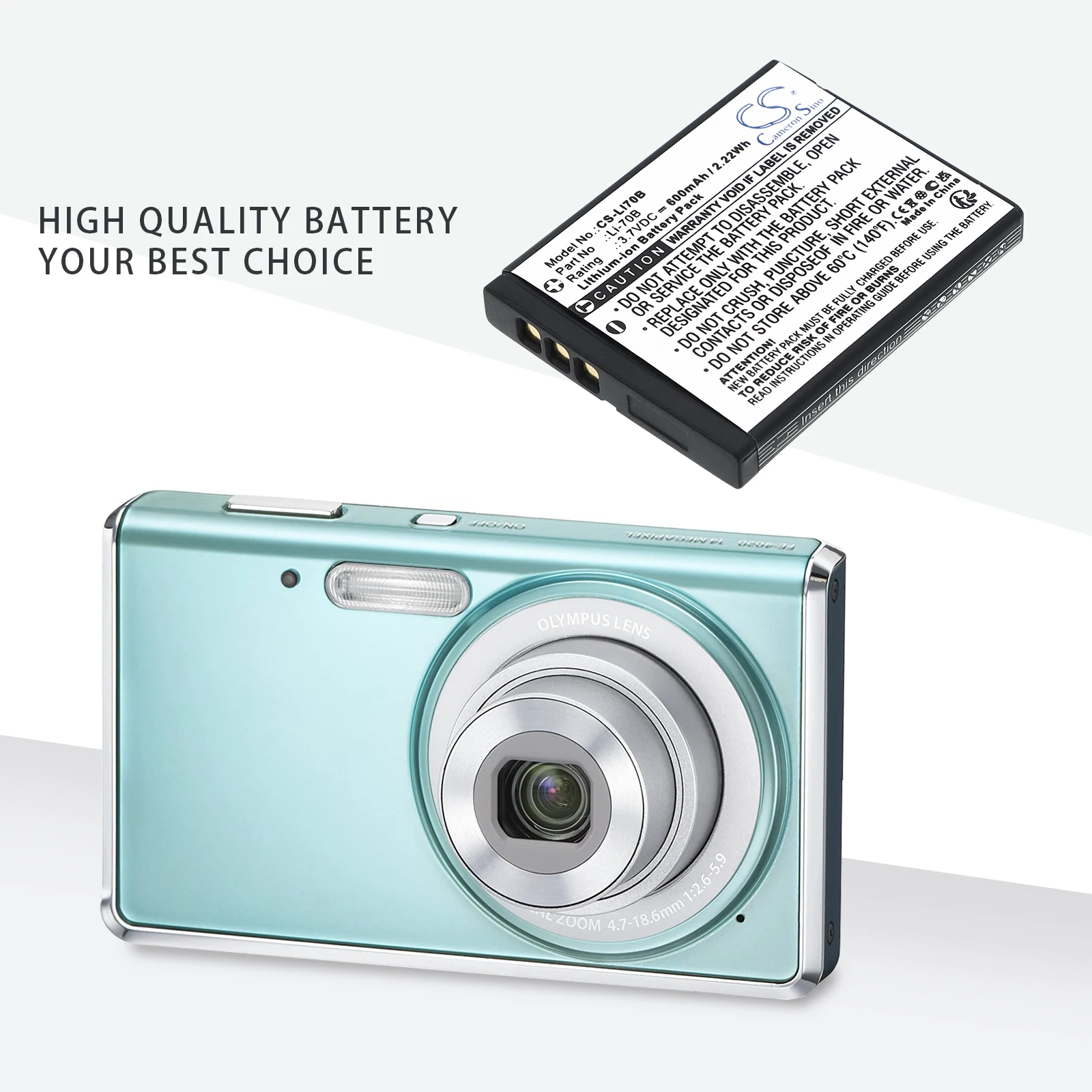 Li-Ion Camera Batte…