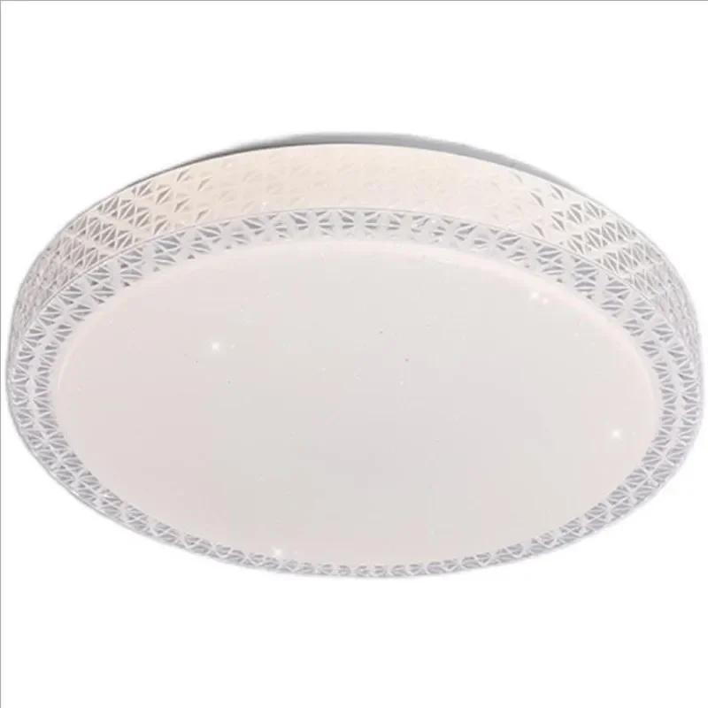 Plafoniere a LED in cristallo 12W 18W 24W 48W Evidenzia lampada moderna a superficie rotonda AC 220V per lampade da bagno camera da letto cucina