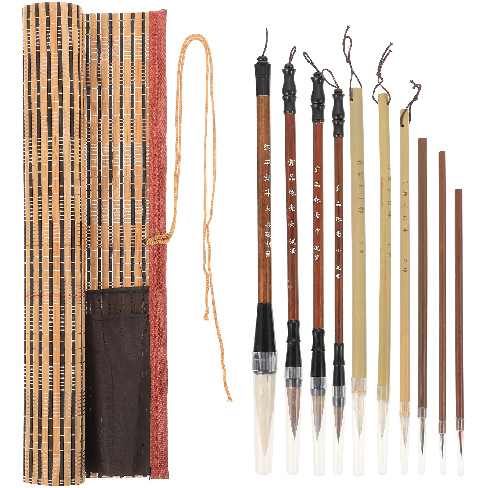 

1 set Chinese Painting Calligraphy Set Durable Professional Brushes Watercolor Drawing Ink Sketch Travel Portable