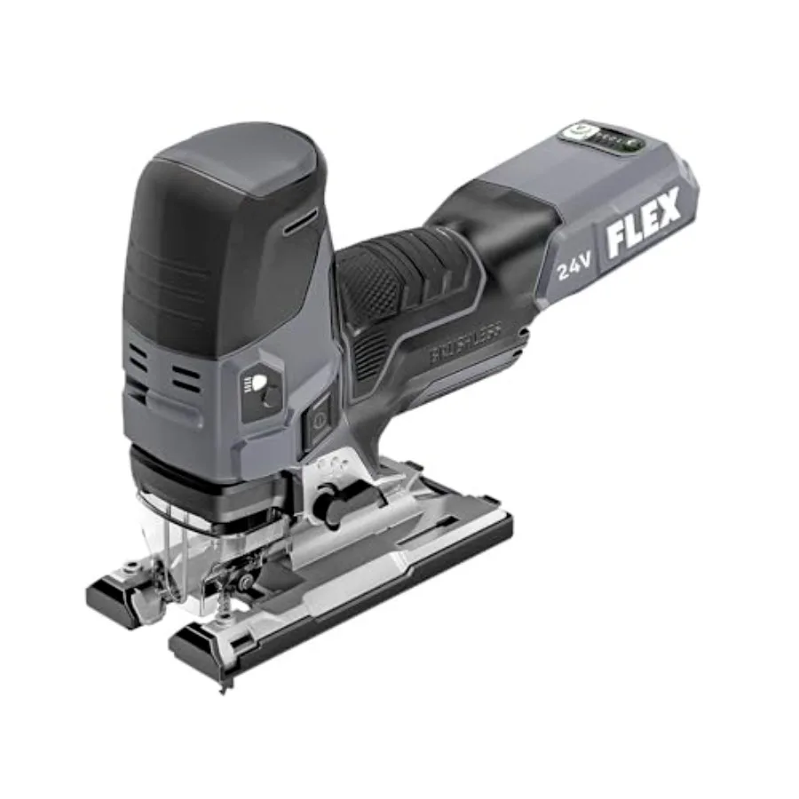 

24V Brushless Cordless Orbital Variable Speed Barrel Grip Jig Saw Tool Only Battery and Charger Not Included - FX2221-Z