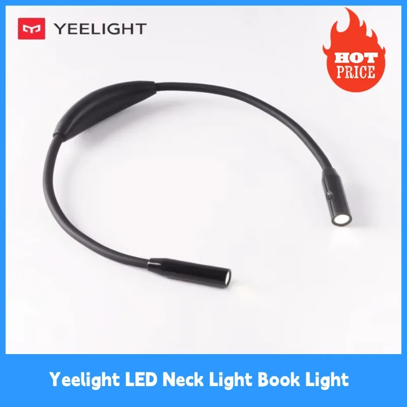 Yeelight LED Neck Light Book Light Fill Light Night Reading Light 3-level light source adjustment Type-C charging