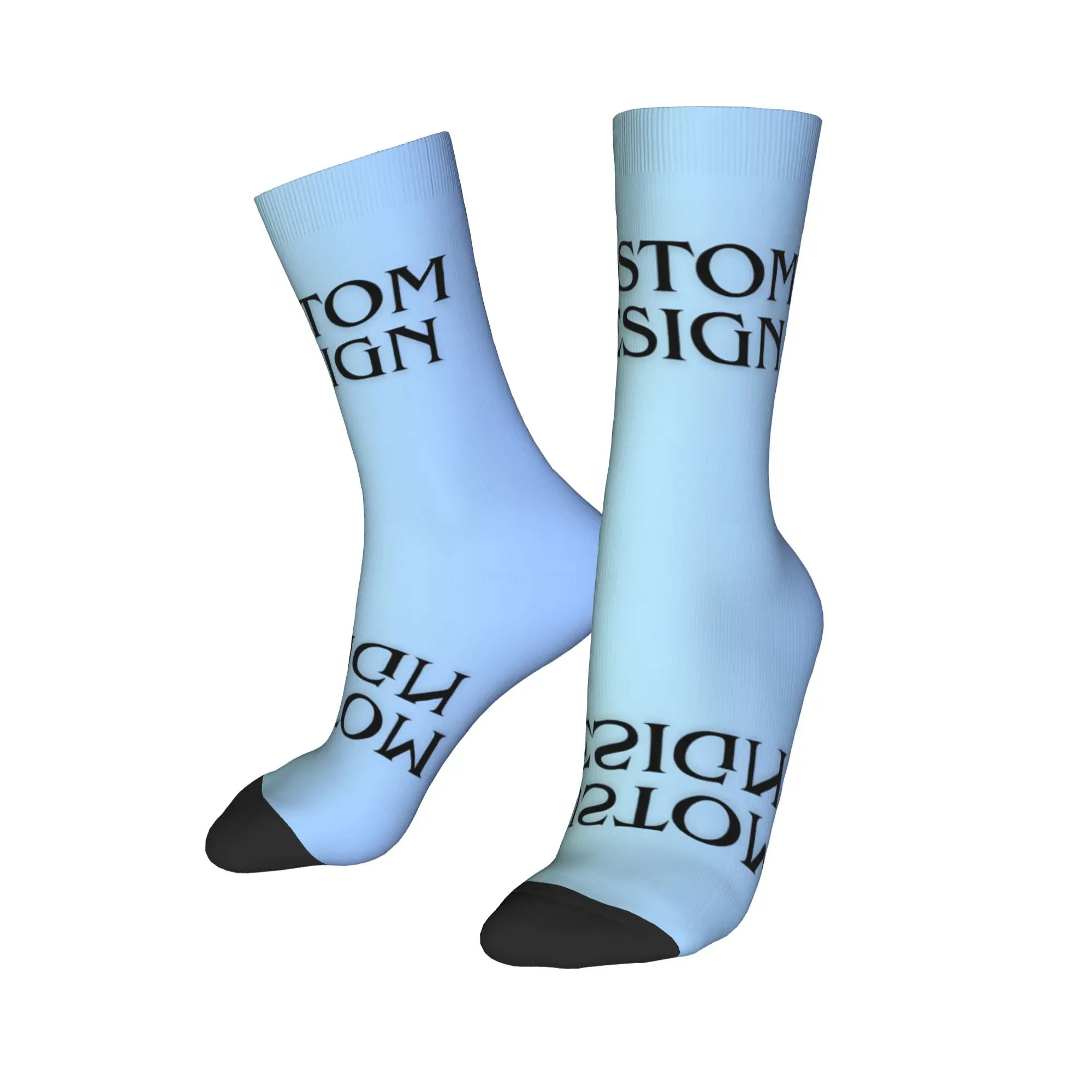 

Custom Your Design Men's Crew Socks Unisex Kawaii 3D Printed Dress Socks