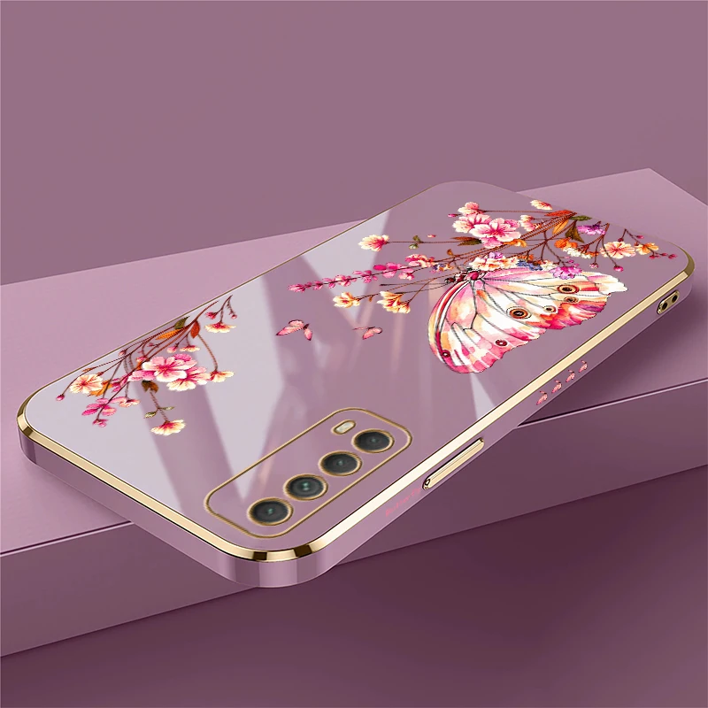 Dreamy Fantasy Butterfly Pattern Phone Case For Honor 200 90 Lite 70 50 SE 20 S Silicon Soft Drop Resistant Full Protection Capa