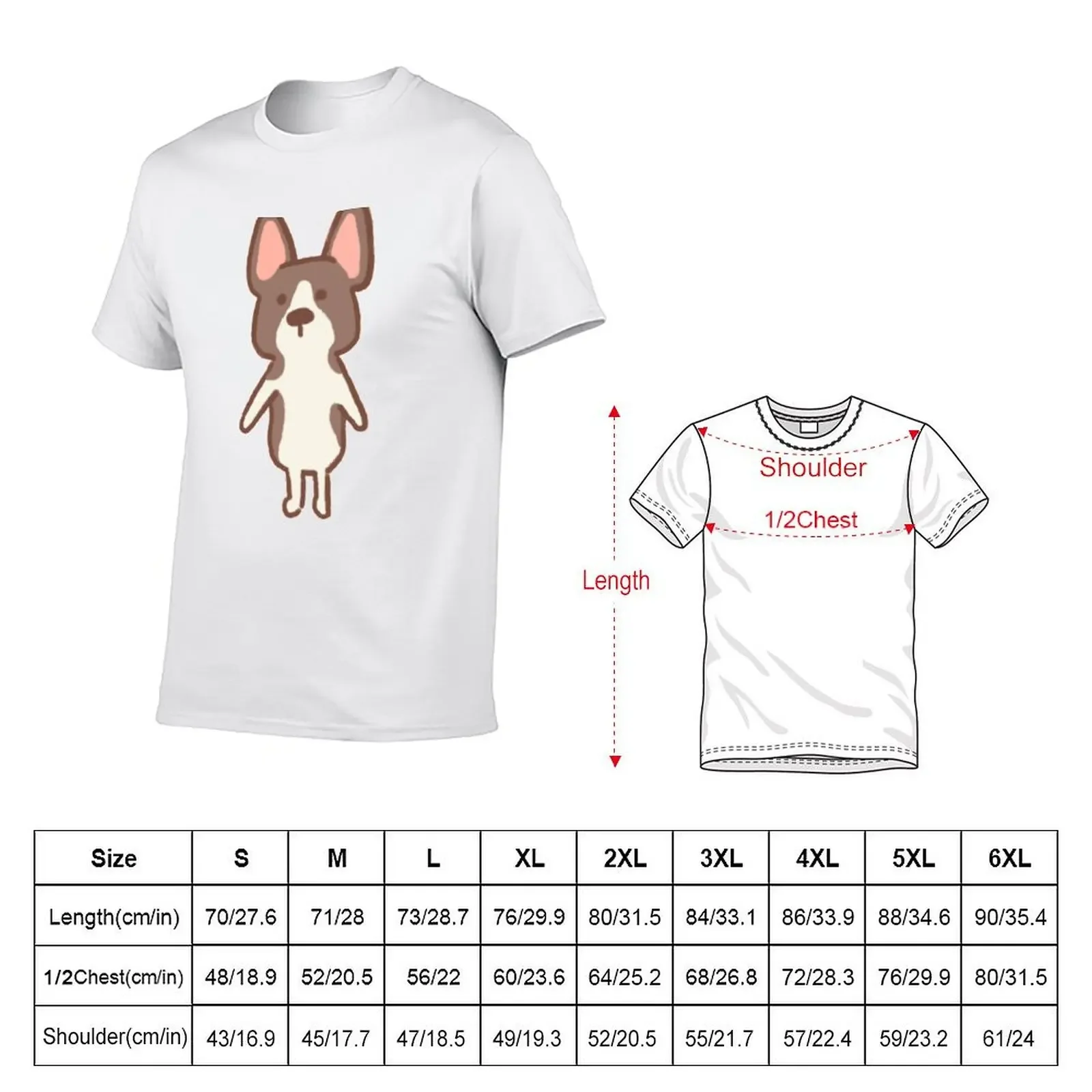 Boston Terrier T-Shirt graphic shirts summer top mens graphic t-shirts big and tall