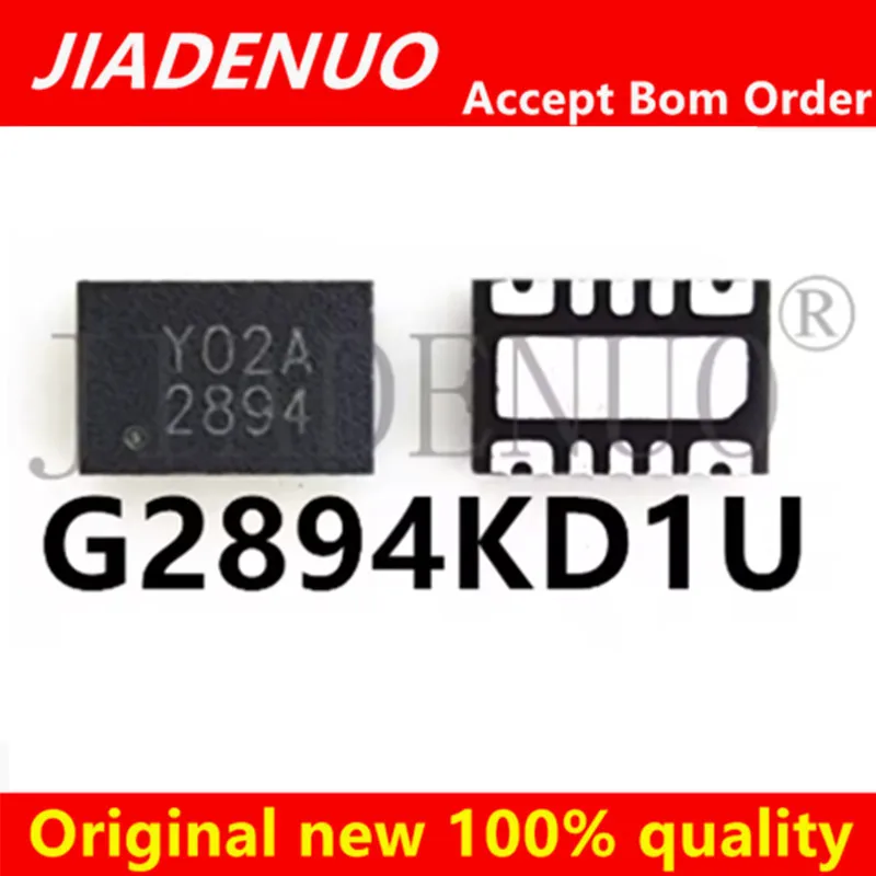 (2-5piece)100% New G2894KD1U Silkscreen 2894 TDFN Power Electronic Switch Chipset