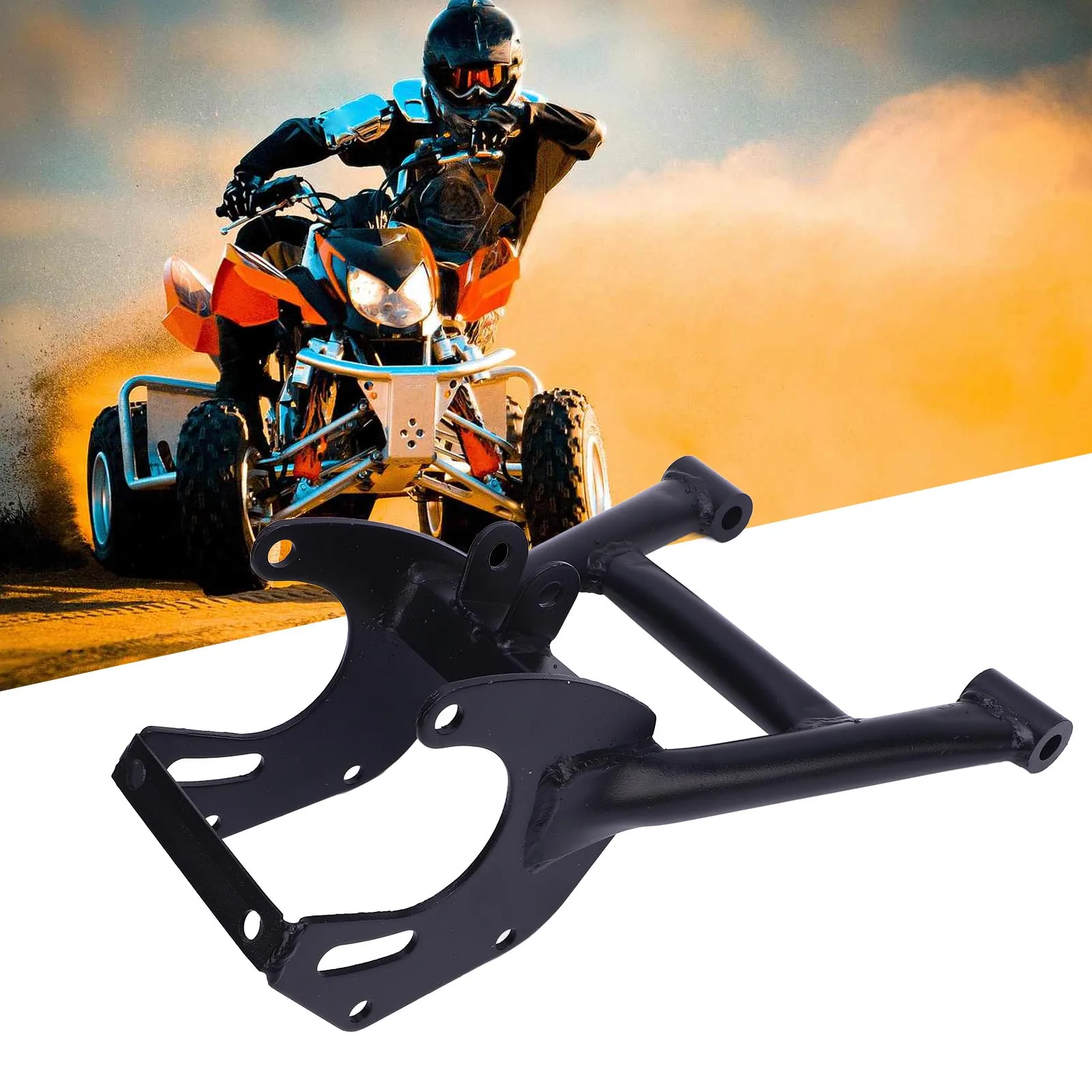 

Rear Fork Swing Arm Steel Alloy High Hardness for 50cc 70cc 90cc 110cc 125cc with 6in 7in Tires ATV Quad 4 Wheel Motor