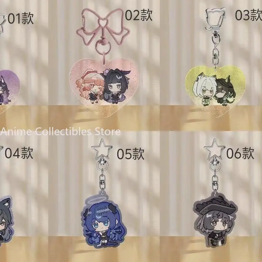 

Новые аниме Arknights брелки Kal'tsit Texas мультяшная фигурка акриловые брелоки рюкзак кулон подарок реквизит для косплея