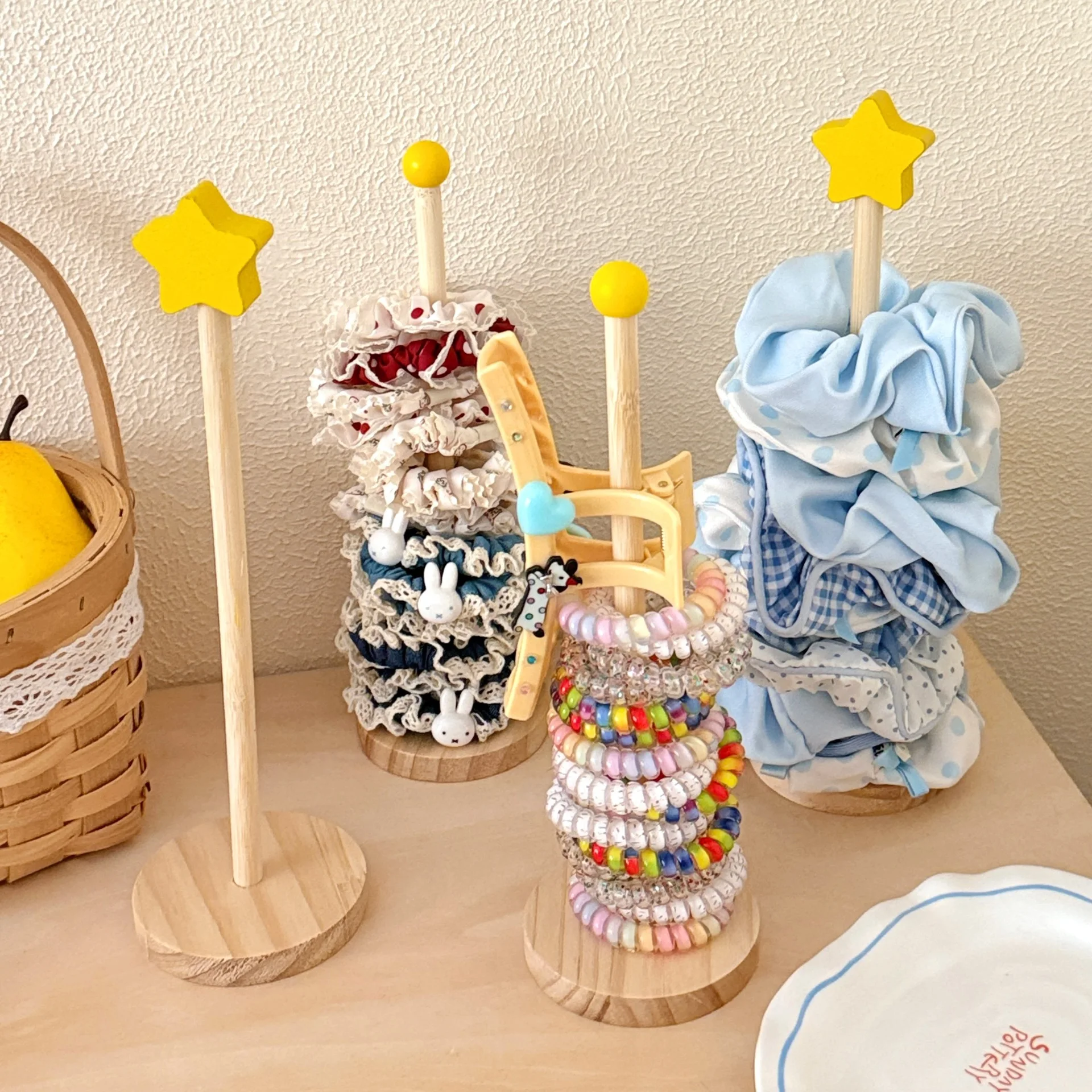 Watches Jewelry Holder - Houten bureau-opberger voor haaraccessoires, multifunctionele sieraden-
