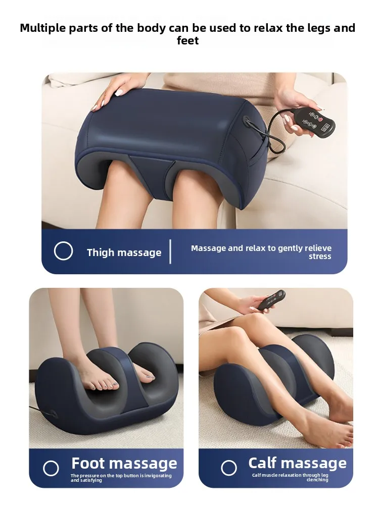 Calf massager fully automatic kneading and pressing foot soles foot massage machine muscle massager foot relaxation artifact