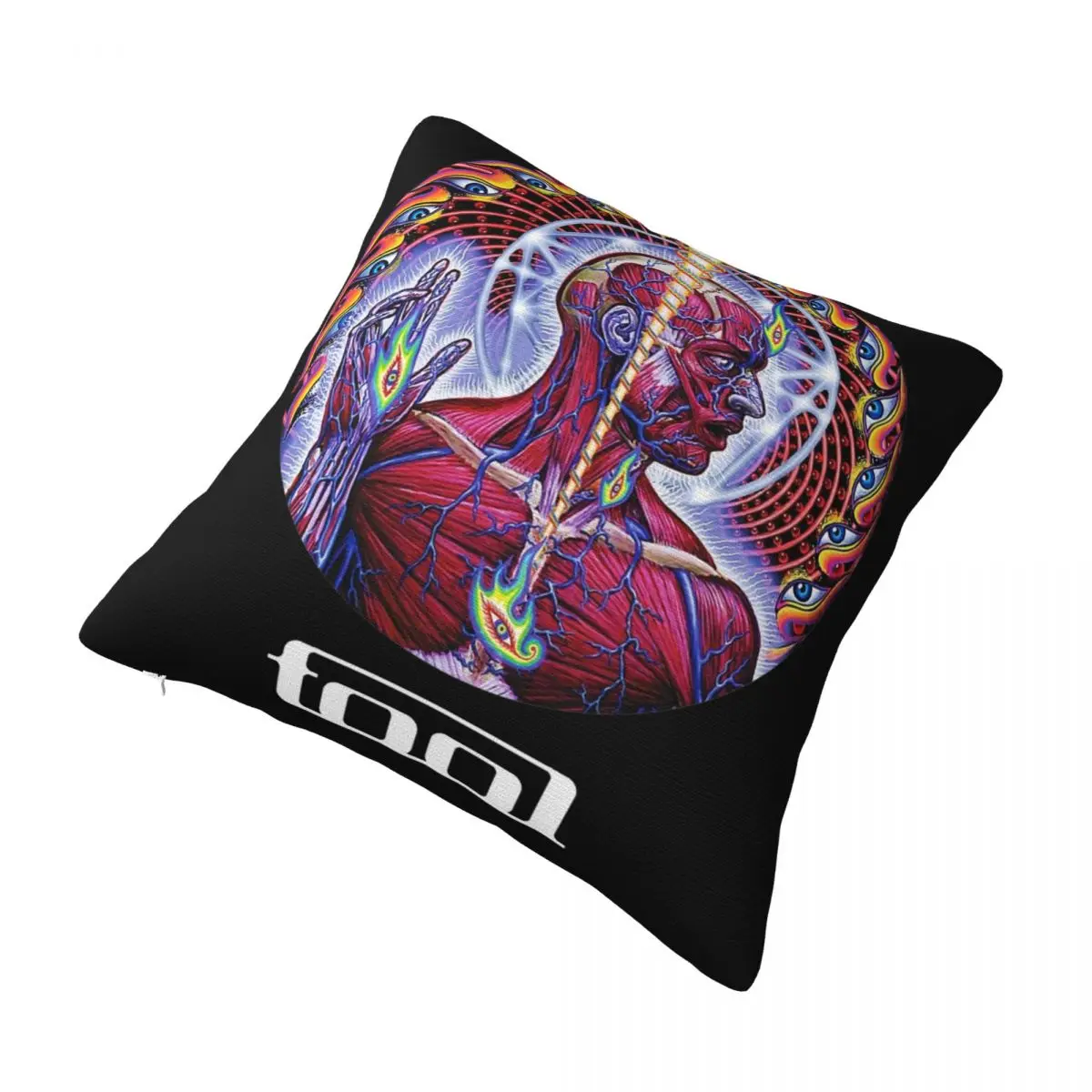 Decorative Pillowcase Tool Rock Band Music Album Merch Home Pillow Case Cover Square Multi-Size