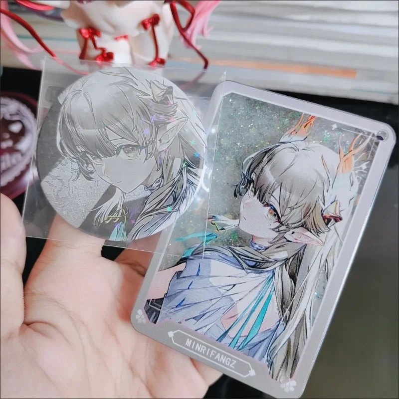 

Новый Arknights аниме товары Muelsyse Minrifangz значок и песок-плавкий орнамент сумка кулон игрушки подарки для фанатов