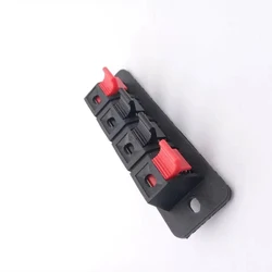 4-Way Spring Push-In ConnectorSpeaker Terminal BlocksAudio Speaker Technology Terminal Blocks
