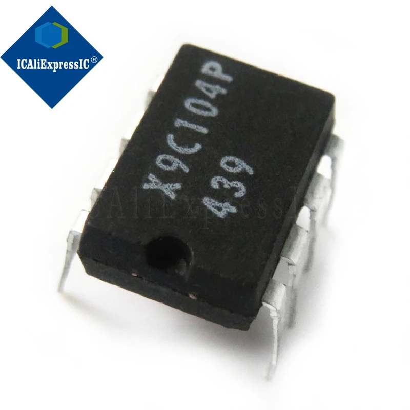 2pcs/lot X9C104P X9C104 DIP-8 In Stock