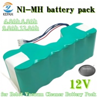 New robot vacuum cleaner with 12V NI-CD battery replacement DE33 DD35 DE55 DE5G DM88 DG710 DG716 Deebot OZMO 610 901 902