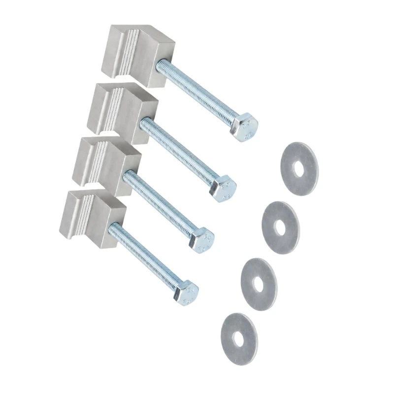 Pickup Truck Toolbox J-Fasteners for Secure Bolt-On Base Mounting