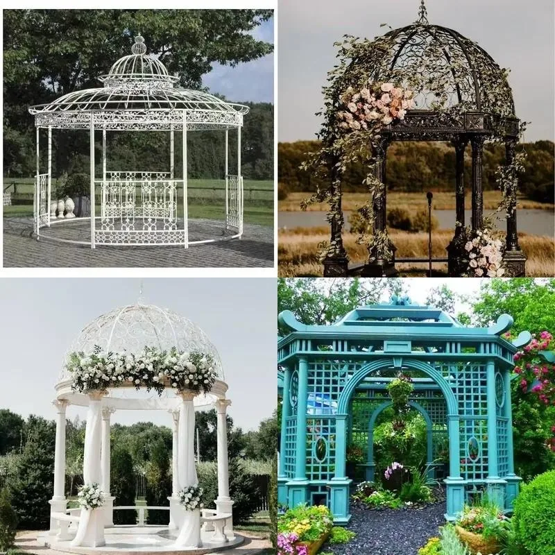 Large Outdoor Gazebo Waterproof Roof Garden Party Tent