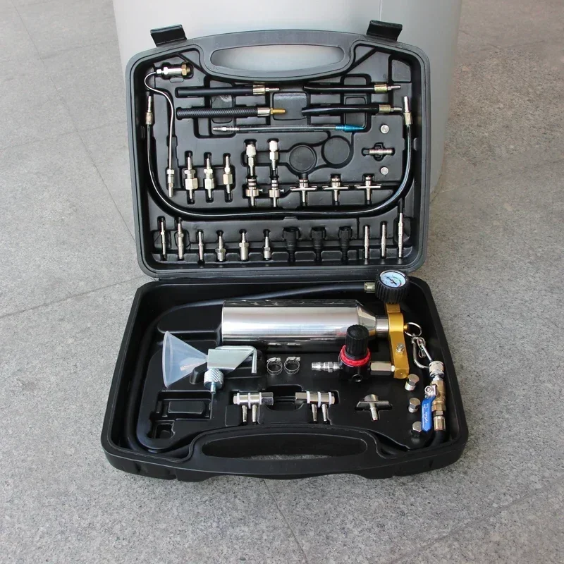 

Hot Sales Fuel System Cleaning Tools Automotive Fuel Nozzle No Disassembly Cleaning Bottle Washing Machine RTK013