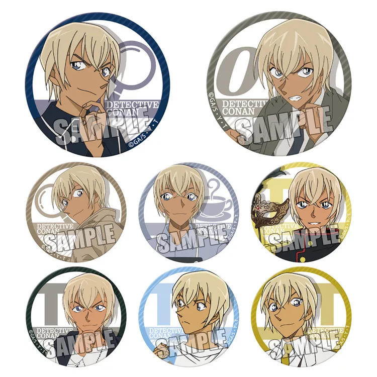 

Detective Conan Anime Badge Set 8 Pcs Anya Forger Character Pin Brooch Merchandise In Stock Fast Shipping Worldwide