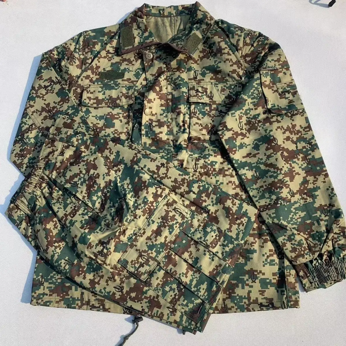 Old Style Camouflage Suit