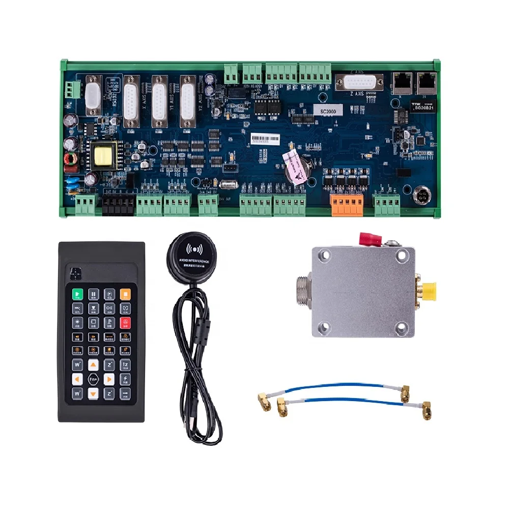 Fiber Cutting Control System AU3TECH MCC3721H with SC1000/2000  Software for Laser Machine