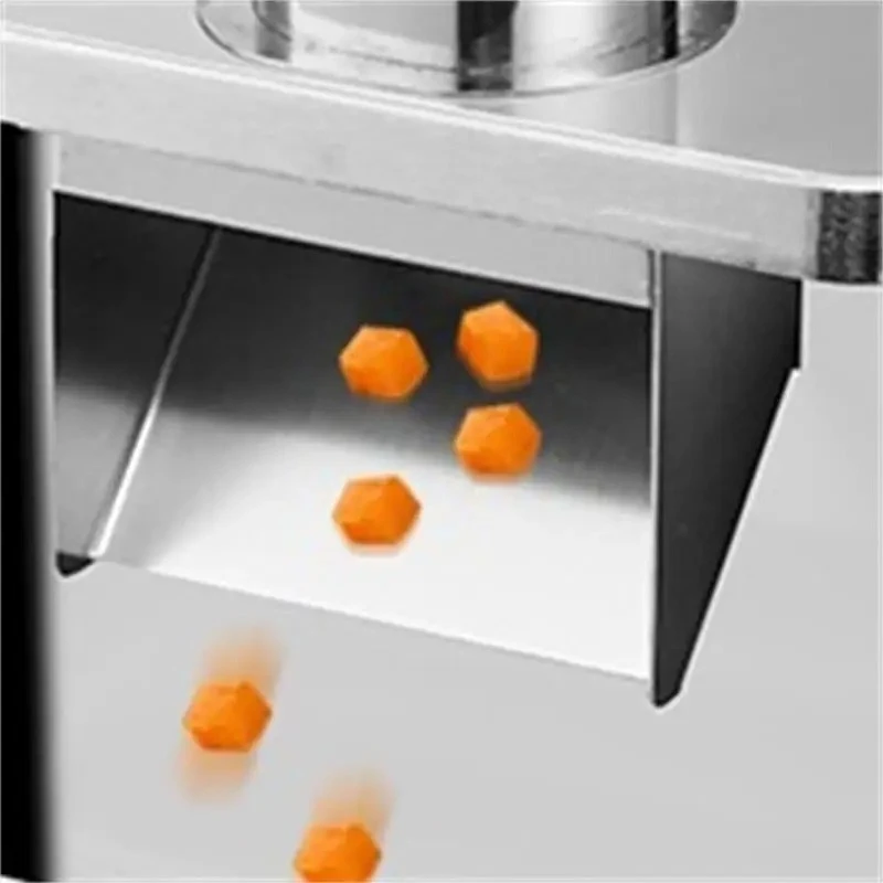 Multifunctional Electric Vegetable Cube Cutting Machine Dicer Potato Onion Carrot Dicer Fruit And Vegetable Slicer Machine