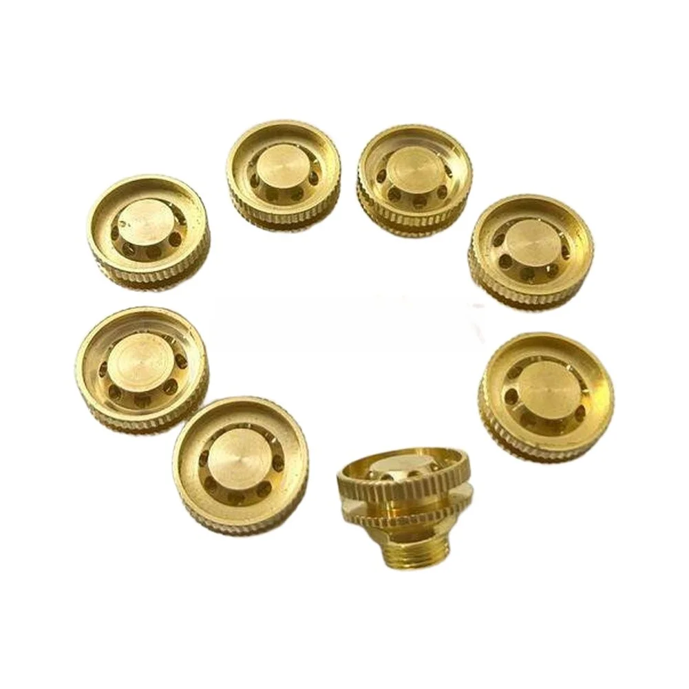 Iron-plated Copper Gas Stove Injector Nozzles Wear Resistant Anti‑Corrosion Cooker Replacement Jet Tips For Home Gas Burner Part