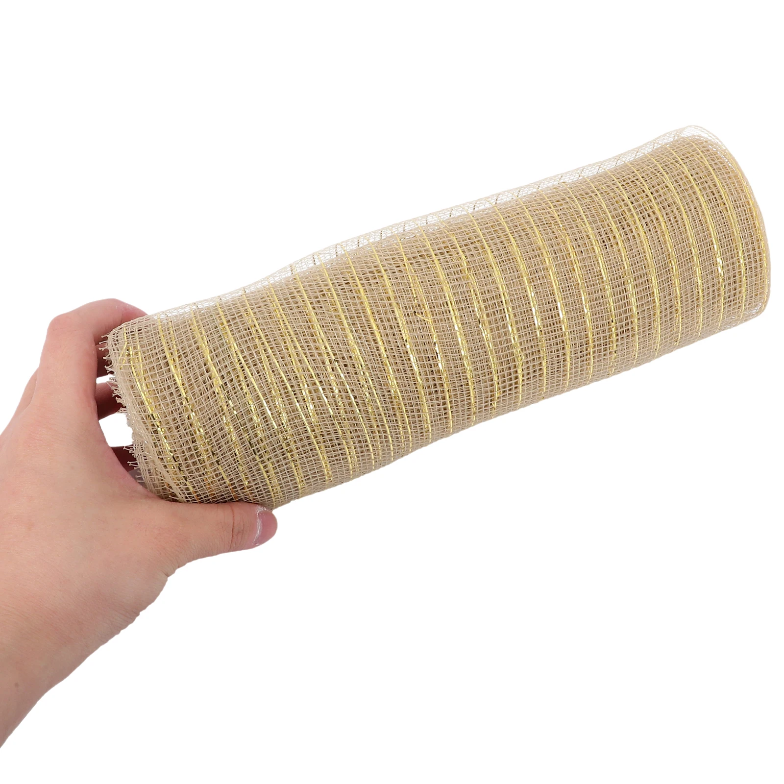 

Floral Wrapping Mesh PP Material Breathable Decor Netting for Bouquet Present Christmas Beautiful Gauze Party Beige