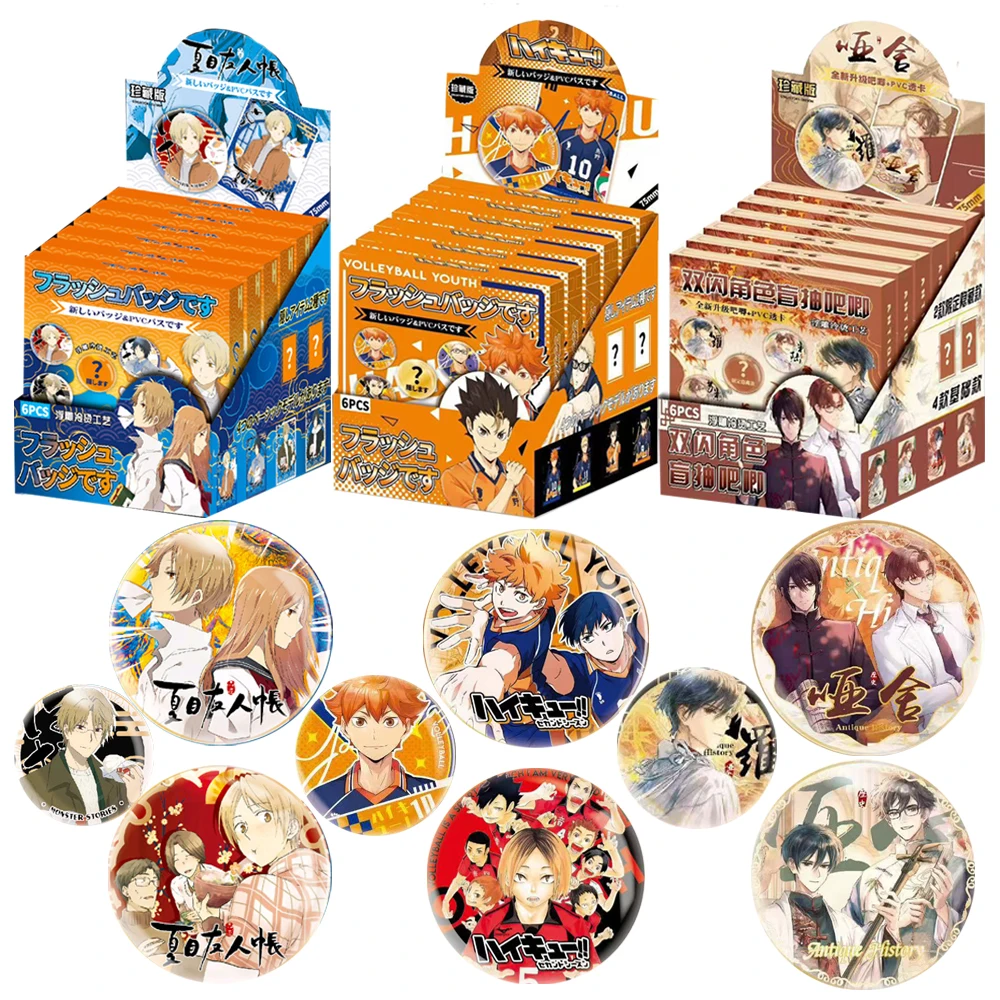 

Периферийные персонажи японского аниме, двойная вспышка, значок, прозрачные карты, игры, хобби, коллекционные предметы, брошь, украшение для сумки, подарки