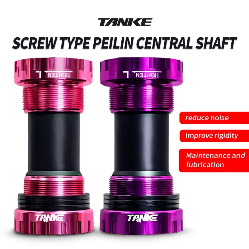 TANKE-BB68 BB92-73mm,Bottom Brackets Adapter,Bicycle Crank Middle Axle Type,MTB Road Bike Central Axis,1.37/24mm Sealed Peilin