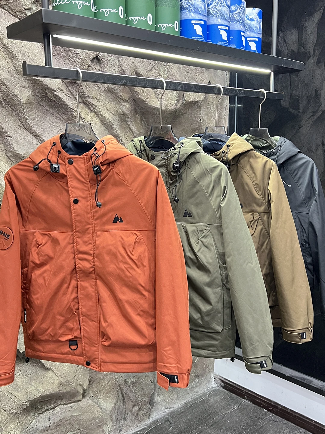 في الهواء الطلق الرجال والنساء مقنعين Jaet 3D ستيريو قطع نسيج القطن يندبروف للماء تنفس عارضة Faion