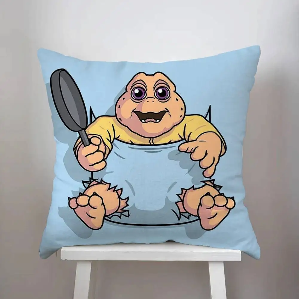 الطفل سنكلير كيس وسادة الوجهين الطباعة غطاء الوسادة 45x45 الوسائد الزخرفية أريكة ديكور المنزل المخدة الناعمة
