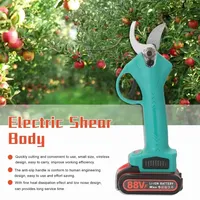 48V/88V Cordless Electric Scissors Electric Brushless Pruner Shear Efficient Fruit Tree Bonsai Pruning Tree Branches Cutter