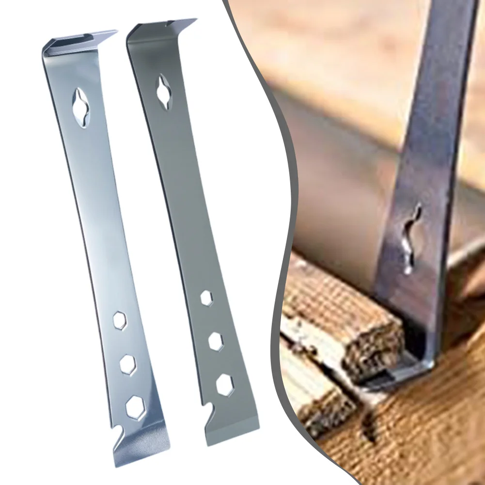 

2pcs Pry Bar Nail Remover Stainless Steel Crowbar Nail Puller Remover Pry Shovel Hand Crowbar Tools Woodworking Hand Tools