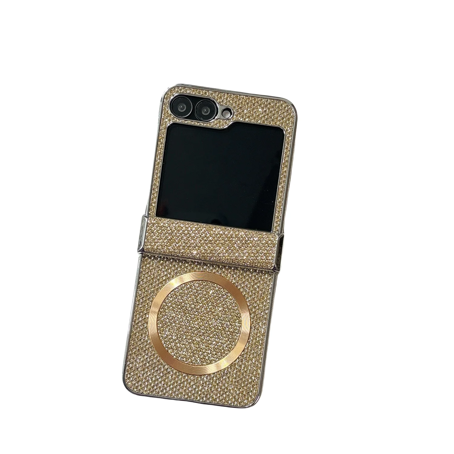 

Блестящий магнитный складной чехол для телефона Samsung Galaxy Z Fold 6 5 4 3 Z Flip 6 5 4 3