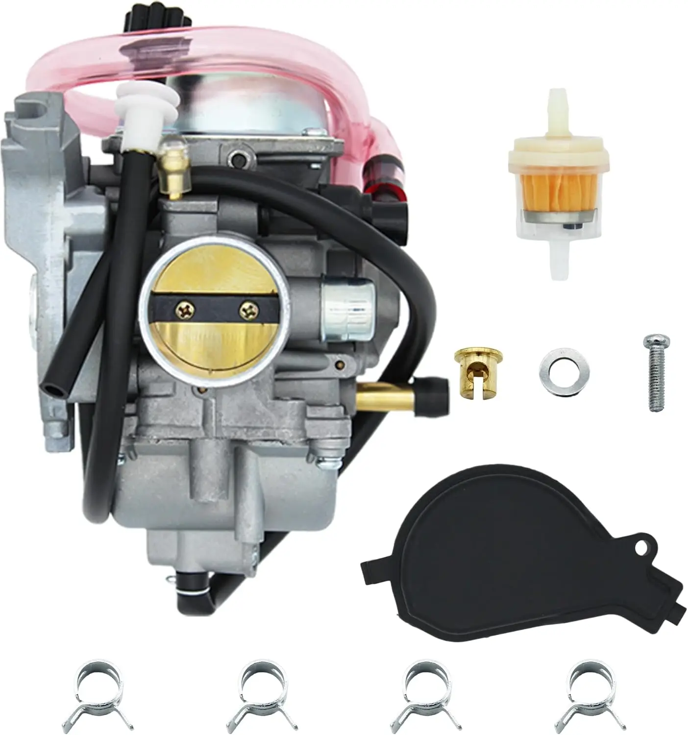 Carburetor Compatible for 2002-2007 Suzuki LTF400 Suzuki Eiger 400 2x4 4x4 LT-F400 |for Suzuki Eiger 400 LTA400 LTA400F| Replace