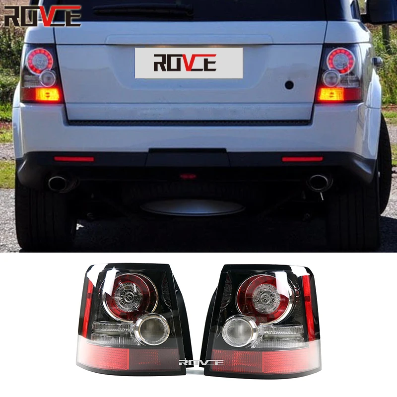 ROVCE Tail Light LED Lights Rear Taillight Brake Lamp For Land Rover Range Rover Sport  L320 2010-2013 LR043996LR043994