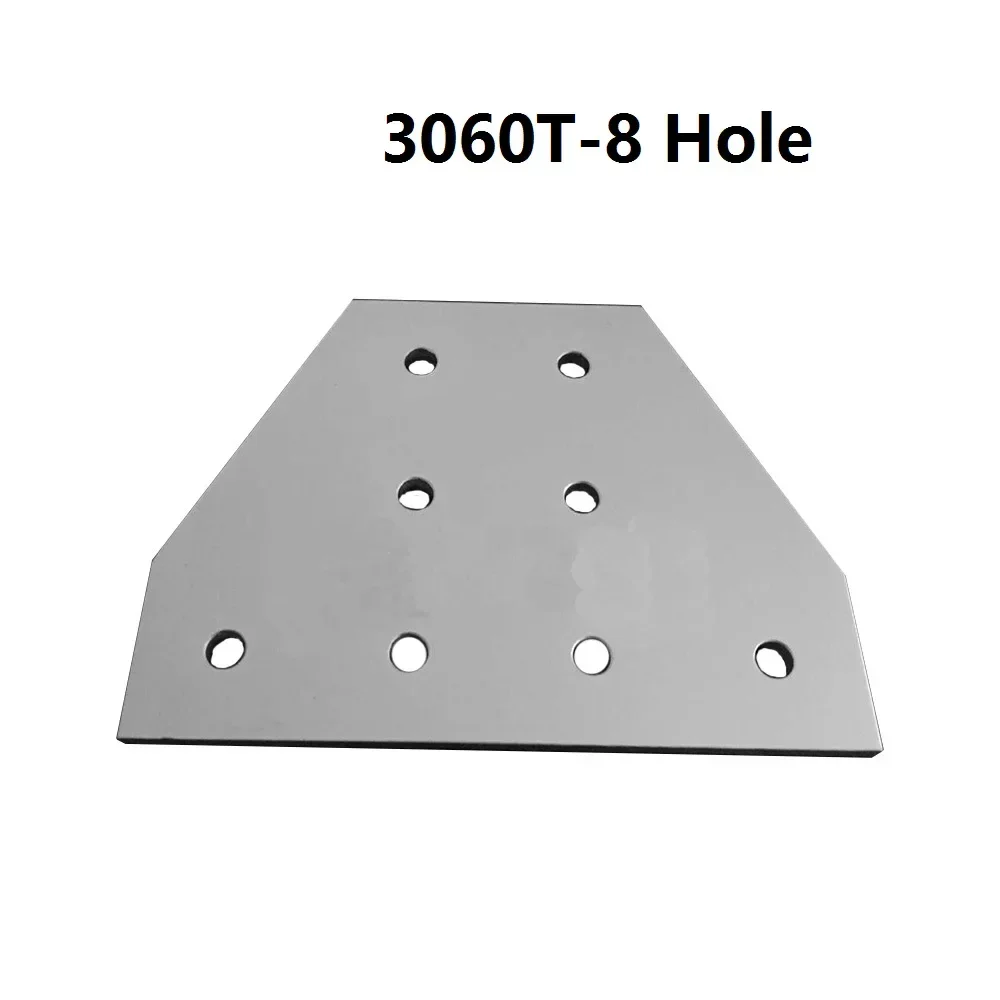 5pcs 3060 30x60 with 8 hole T type 90 Degree Joint Board Plate Corner Angle Bracket Connection  for Aluminum Profile