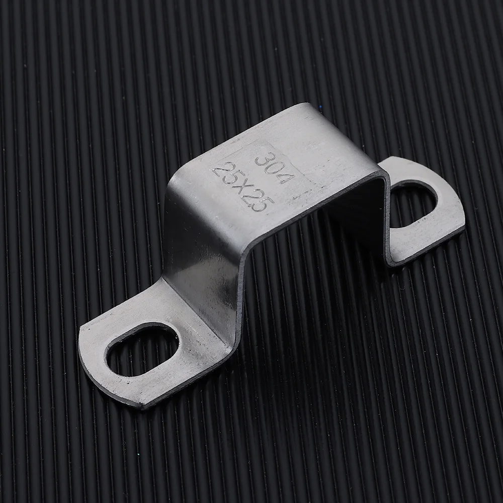 Saddle Clip Horseback Hose Clamp Plumbing Tightening M-shaped U-shaped Square Rectangle Ohm Tube Card Fastening Buckles