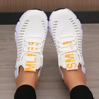 Women's Sports Shoes Mesh Lightweight Soft Sole Jogging Strap Breathable Fashion Sports Walking Casual Tennis Flat Shoes for Men - Image 6