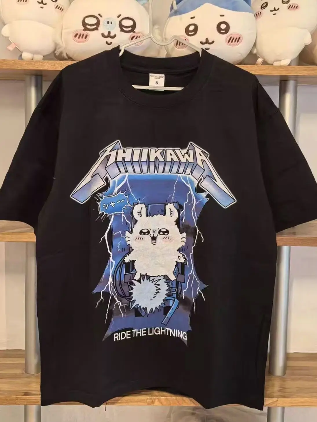 Y2K Kawaii Chiikawa Anime T Shirt Cotton Short Sleeve Cartoon Print Hachiware Usagi Casual Cosplay Outfit Birthday Holiday Gift
