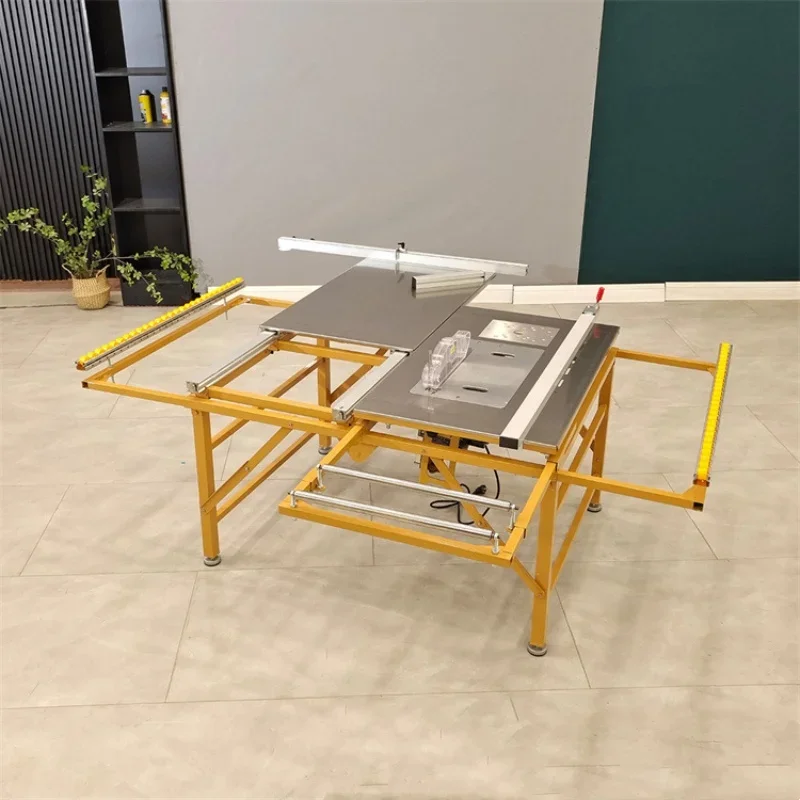 Woodworking Dust-free Precision Saw Table Multifunction Folding Wood Cutting Router Table Portable Workbench Woodworking Table
