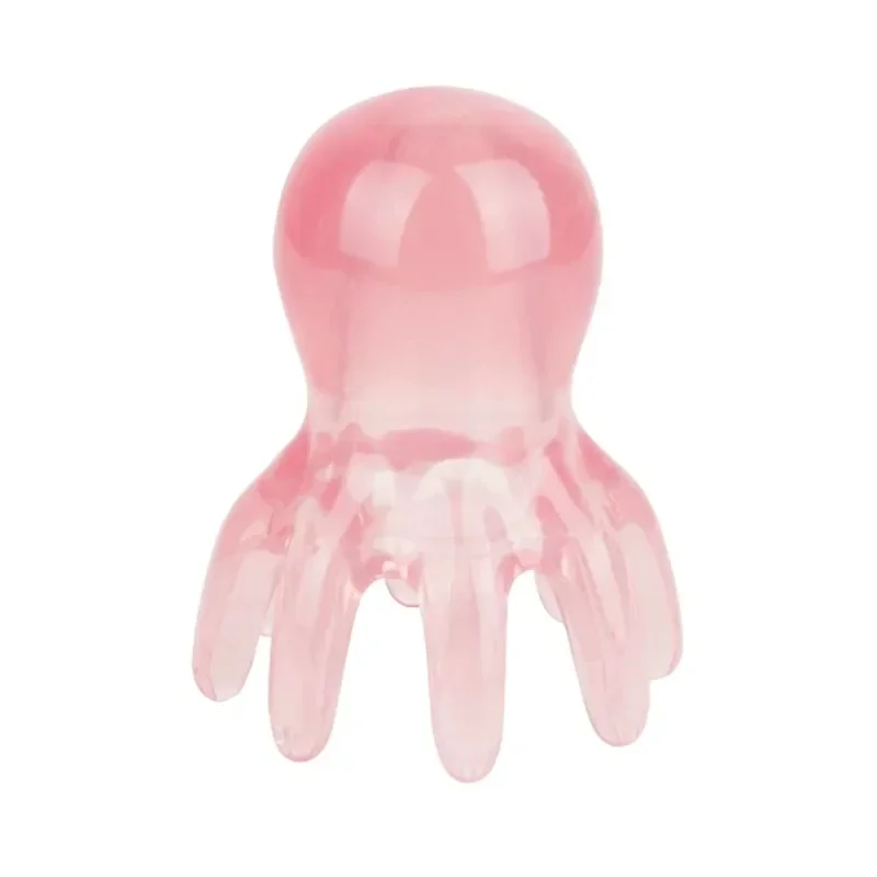 Oktopus-Massagekamm Kopf-Meridian-Schaber Kopfhaut-Massagebürste Akupunktur SPA Gua Sha Werkzeug zur Linderung von Müdigkeit – Detail 3