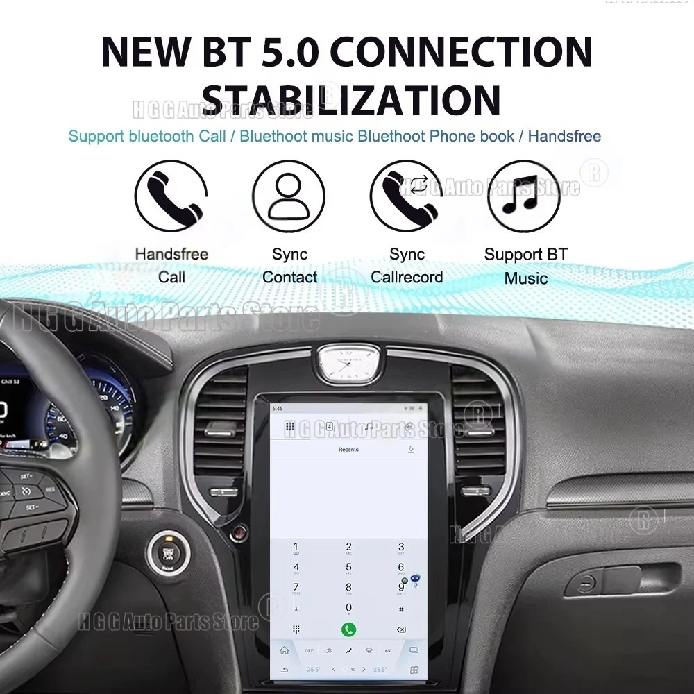 

Car Radio With Android Screen For Chrysler 300C 2013 2014 2015 2016 2017 2018 2019 Automotive IPS Radio Coche With Bluetooth GPS