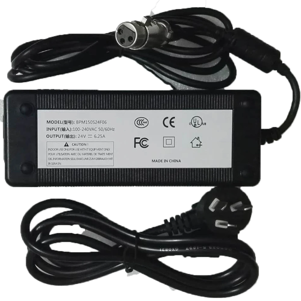 

Power Adapter 24V 6.25A 3-prong Plug for NDS N-90X0568-G Medical Monitor