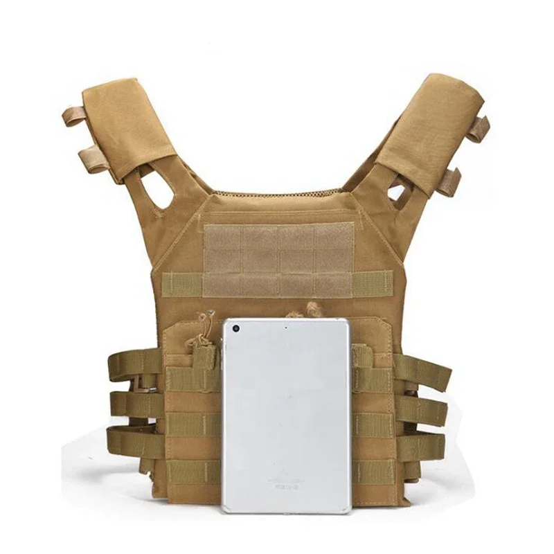 Chaleco táctico JPC modular antibalas – Portaplacas MOLLE caza y outdoor - imagen 4