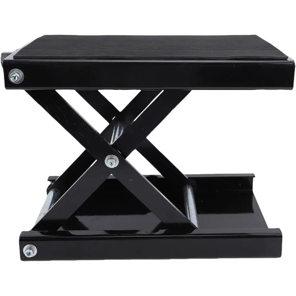 

Heavy Duty Scissor Lift Jack with Rubber Pads, 80-370mm Range, 1100lbs Capacity for Vehicles